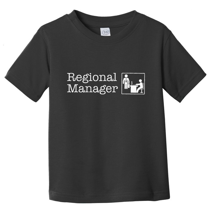 Regional Manager Assistant To The Regional Manager Matching Toddler T-Shirt