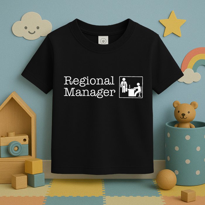 Regional Manager Assistant To The Regional Manager Matching Toddler T-Shirt