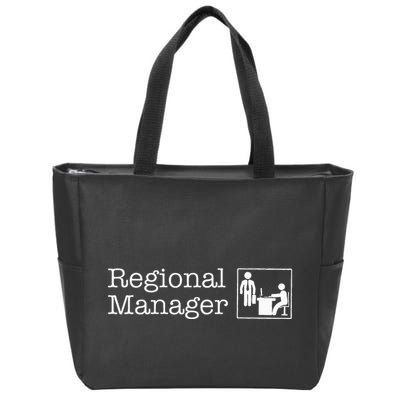 Regional Manager Assistant To The Regional Manager Matching Zip Tote Bag