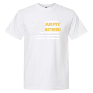 Retired Military Army 4th Of July Garment-Dyed Heavyweight T-Shirt