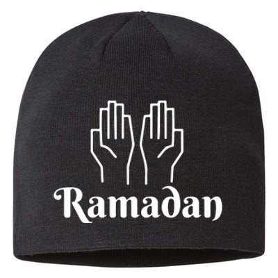 Ramadan Mubarak Arabic Hands Ramadan Gift Sustainable Beanie