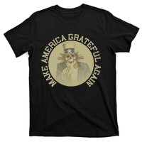 Retro Make America Grateful Again Vintage Uncle Sam T-Shirt