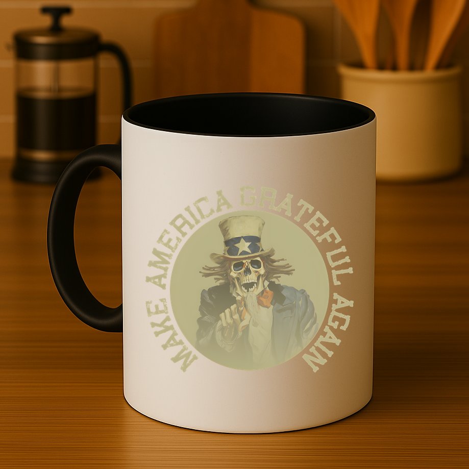 Retro Make America Grateful Again Vintage Uncle Sam Mug