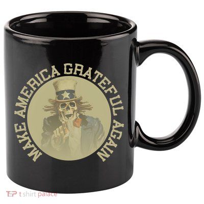 Retro Make America Grateful Again Vintage Uncle Sam 11oz C Handle Ceramic Mug