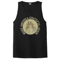 Retro Make America Grateful Again Vintage Uncle Sam PosiCharge Competitor Tank