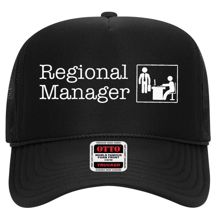 Regional Manager Assistant To The Regional Manager Matching High Crown Mesh Back Trucker Hat