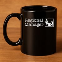 Regional Manager Assistant To The Regional Manager Matching 11oz C Handle Ceramic Mug