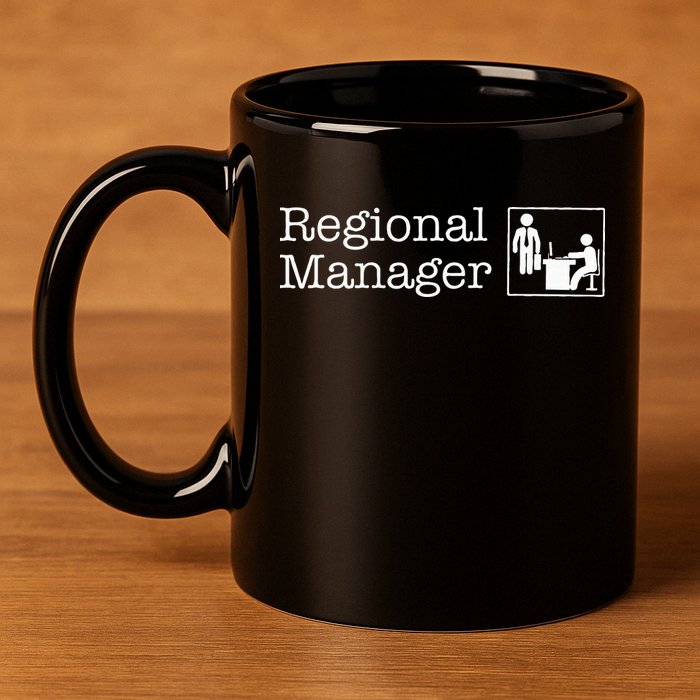 Regional Manager Assistant To The Regional Manager Matching 11oz C Handle Ceramic Mug