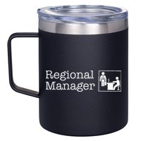 Regional Manager Assistant To The Regional Manager Matching 12oz Stainless Steel Coffee Mug