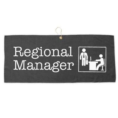 Regional Manager Assistant To The Regional Manager Matching Large Microfiber Waffle Golf Towel
