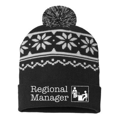 Regional Manager Assistant To The Regional Manager Matching USA-Made Snowflake Beanie