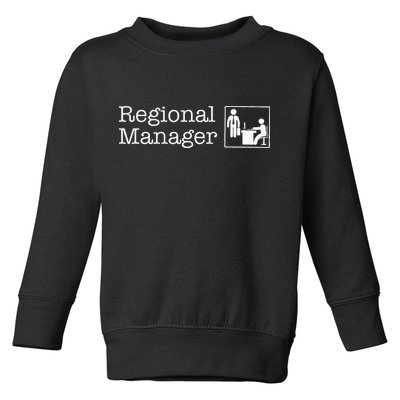 Regional Manager Assistant To The Regional Manager Matching Toddler Sweatshirt