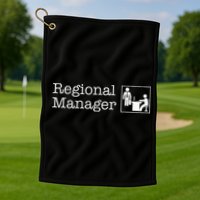 Regional Manager Assistant To The Regional Manager Matching Golf Towel