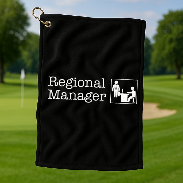 Regional Manager Assistant To The Regional Manager Matching Golf Towel