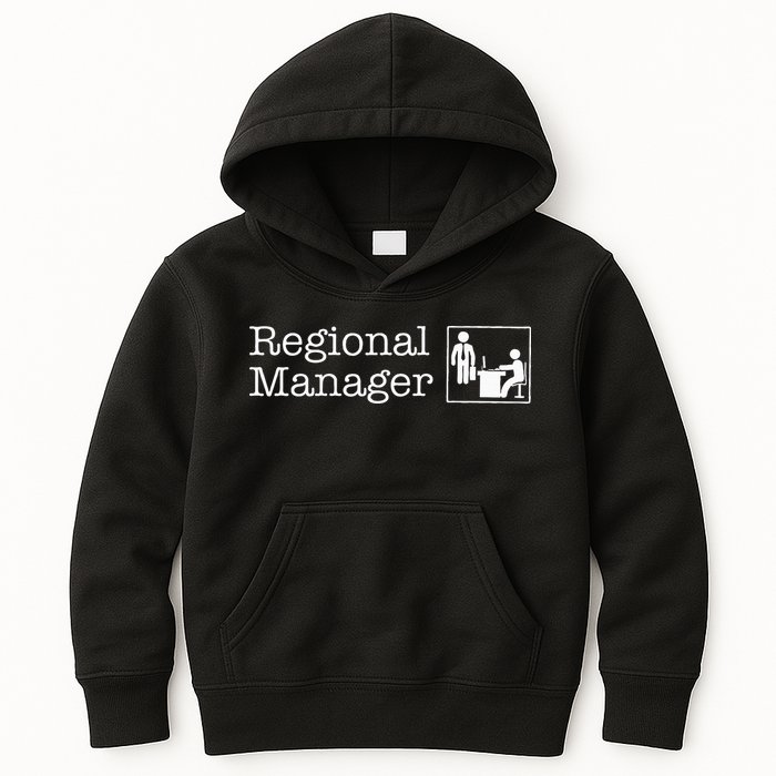 Regional Manager Assistant To The Regional Manager Matching Kids Hoodie