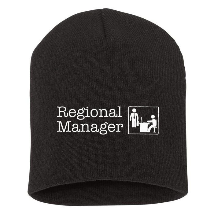 Regional Manager Assistant To The Regional Manager Matching Short Acrylic Beanie