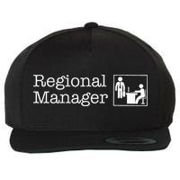 Regional Manager Assistant To The Regional Manager Matching Wool Snapback Cap