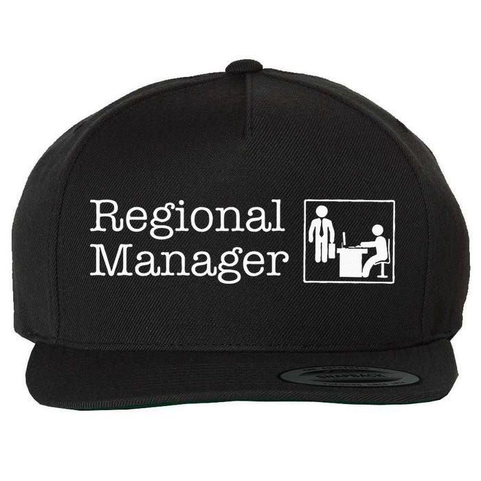 Regional Manager Assistant To The Regional Manager Matching Wool Snapback Cap