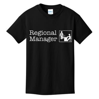 Regional Manager Assistant To The Regional Manager Matching Kids T-Shirt