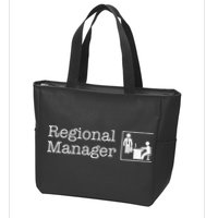 Regional Manager Assistant To The Regional Manager Matching Zip Tote Bag