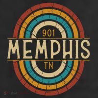 Retro Memphis Area Code 901 Residents State Tennessee 7 Panel Mesh Trucker Snapback Hat
