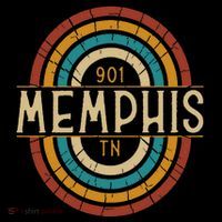 Retro Memphis Area Code 901 Residents State Tennessee Tall T-Shirt