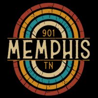 Retro Memphis Area Code 901 Residents State Tennessee Button
