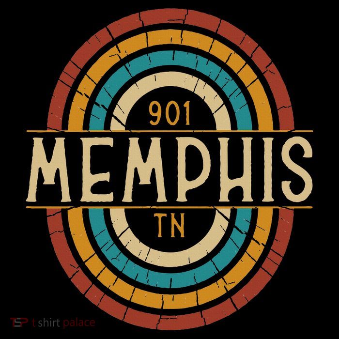 Retro Memphis Area Code 901 Residents State Tennessee Tank Top