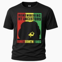 Remembering My Ancestors Juneteenth Black Freedom 1865 Cooling Performance Crew T-Shirt
