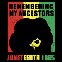 Remembering My Ancestors Juneteenth Black Freedom 1865 Poster