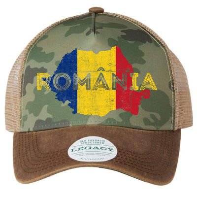 Roian Map And Flag Souvenir Gift Distressed Roia Meaningful Gift Legacy Tie Dye Trucker Hat
