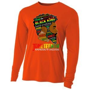 Remembering My Ancestors Juneteenth Cooling Performance Long Sleeve Crew