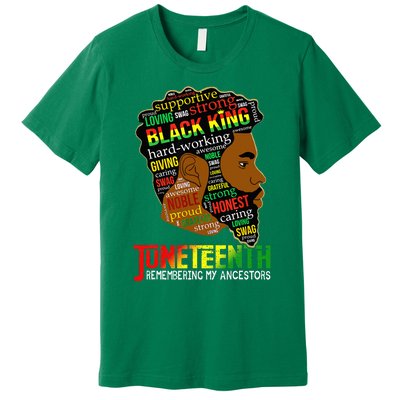 Remembering My Ancestors Juneteenth Premium T-Shirt