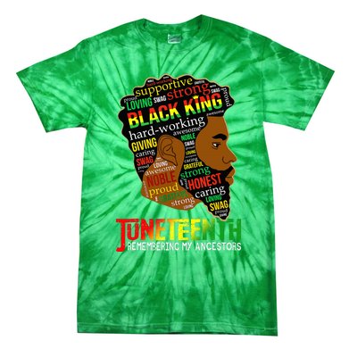 Remembering My Ancestors Juneteenth Tie-Dye T-Shirt