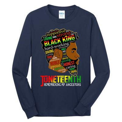 Remembering My Ancestors Juneteenth Tall Long Sleeve T-Shirt