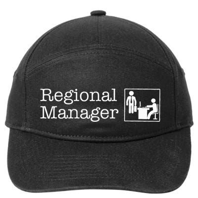 Regional Manager Assistant To The Regional Manager Matching 7-Panel Snapback Hat