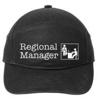 Regional Manager Assistant To The Regional Manager Matching 7-Panel Snapback Hat