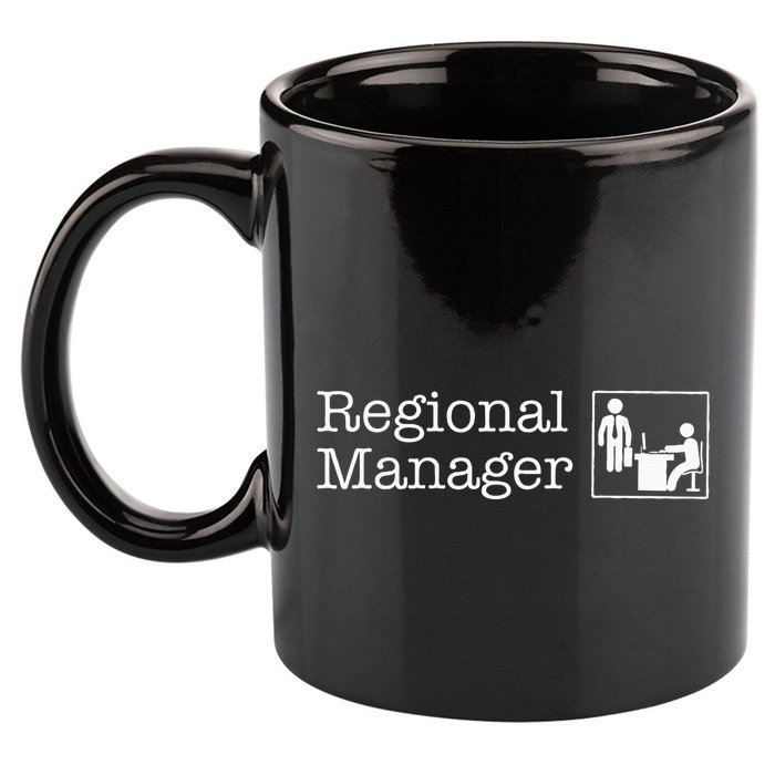Regional Manager Assistant To The Regional Manager Matching 11oz C Handle Ceramic Mug