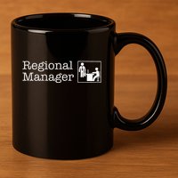 Regional Manager Assistant To The Regional Manager Matching 11oz C Handle Ceramic Mug