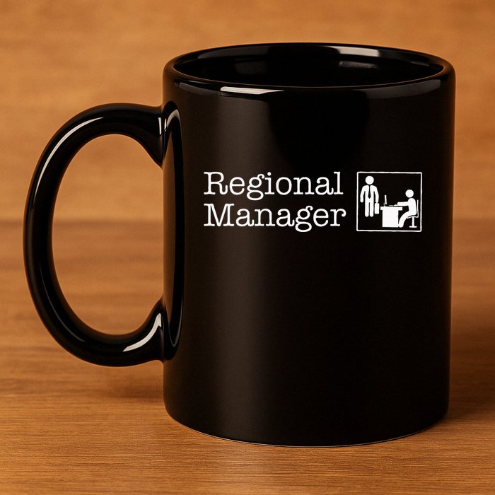 Regional Manager Assistant To The Regional Manager Matching 11oz C Handle Ceramic Mug