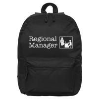Regional Manager Assistant To The Regional Manager Matching 16 in Basic Backpack