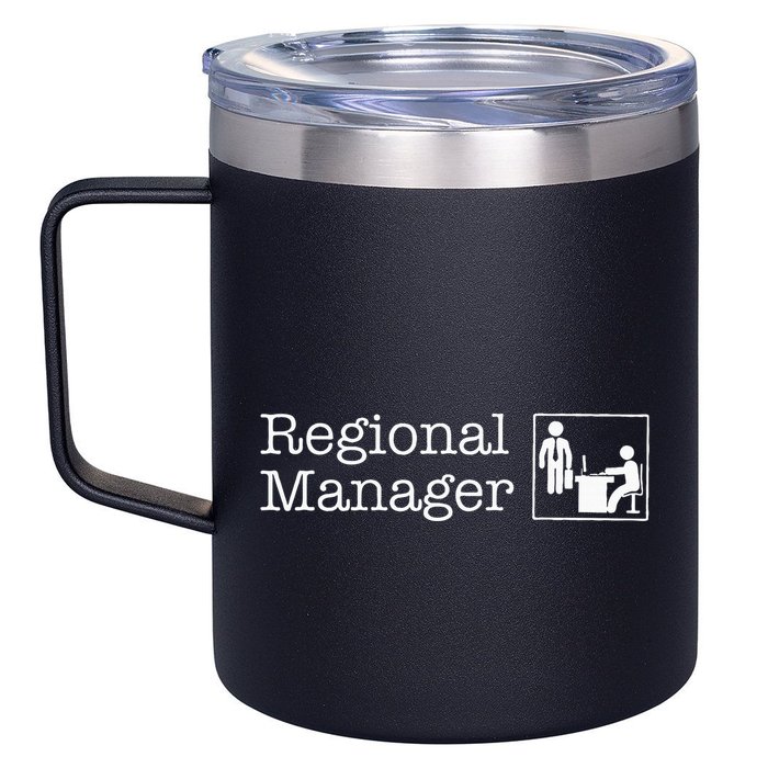 Regional Manager Assistant To The Regional Manager Matching 12oz Stainless Steel Coffee Mug