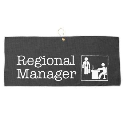 Regional Manager Assistant To The Regional Manager Matching Large Microfiber Waffle Golf Towel