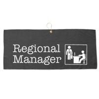 Regional Manager Assistant To The Regional Manager Matching Large Microfiber Waffle Golf Towel