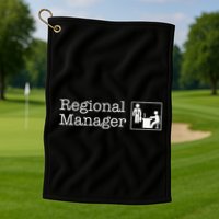 Regional Manager Assistant To The Regional Manager Matching Golf Towel