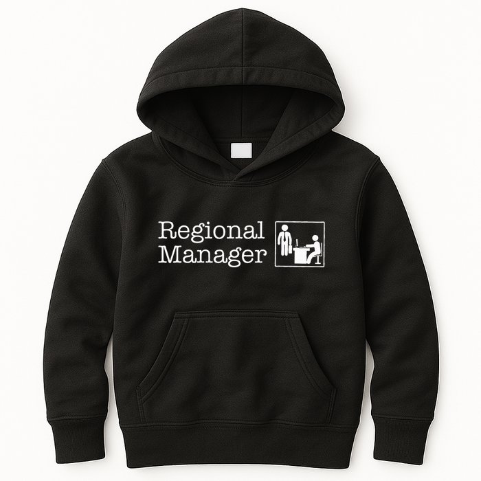 Regional Manager Assistant To The Regional Manager Matching Kids Hoodie