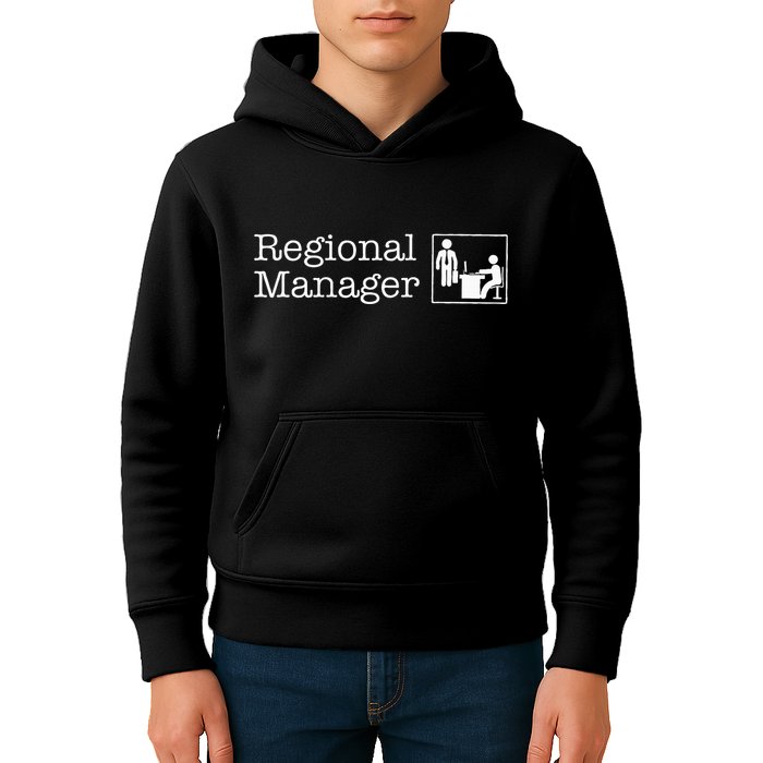 Regional Manager Assistant To The Regional Manager Matching Kids Hoodie