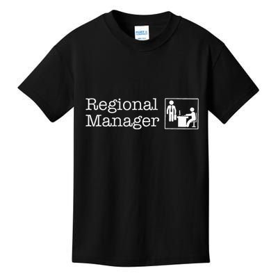Regional Manager Assistant To The Regional Manager Matching Kids T-Shirt