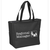 Regional Manager Assistant To The Regional Manager Matching Zip Tote Bag