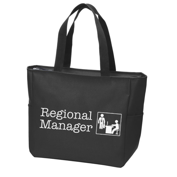 Regional Manager Assistant To The Regional Manager Matching Zip Tote Bag